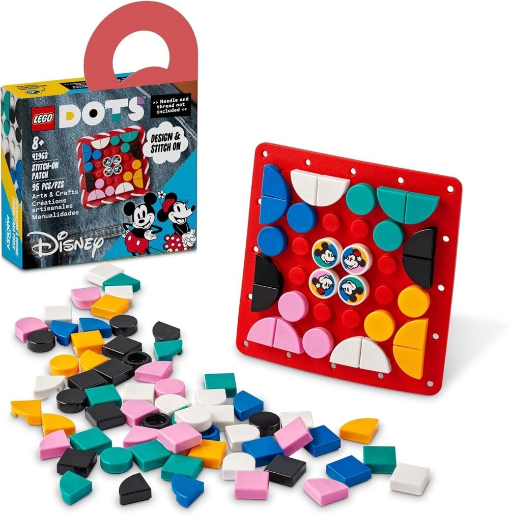 LEGO 41963 Disney Mickey and Minnie Mouse Stitch-On Patch DOTS Sealed/New